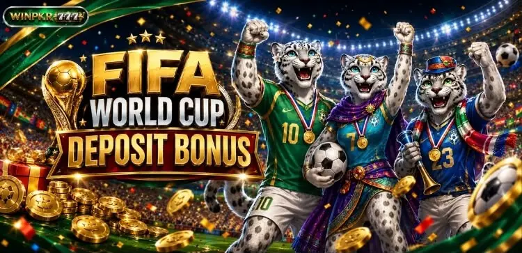 WinPkr777 Game FIFA World Cup Deposit Bonus Offer