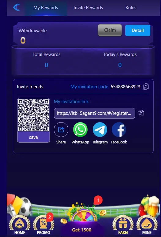 ISB15 Game Referral Program Invite Friends and Earn Rewards Pakistan