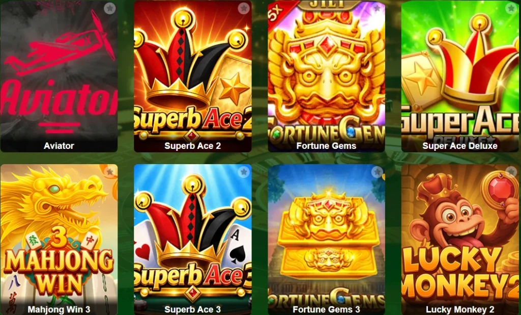  PKavia Game slots and card games collection