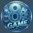 8B Game logo icon blue casino app Pakistan