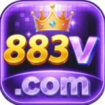 883V Game official logo with purple crown design on APKheer.com.pk